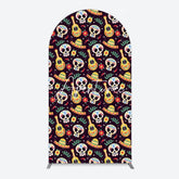 Aperturee - Aperturee Dense Skull Guitar Day Of The Dead Arch Backdrop